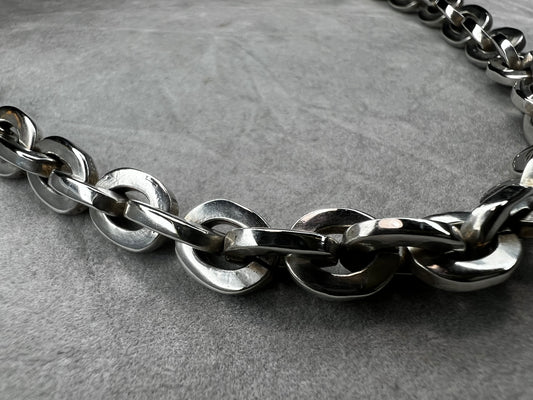 Made of sterling silver and built to last, this is a solid chain that will not disappoint.
