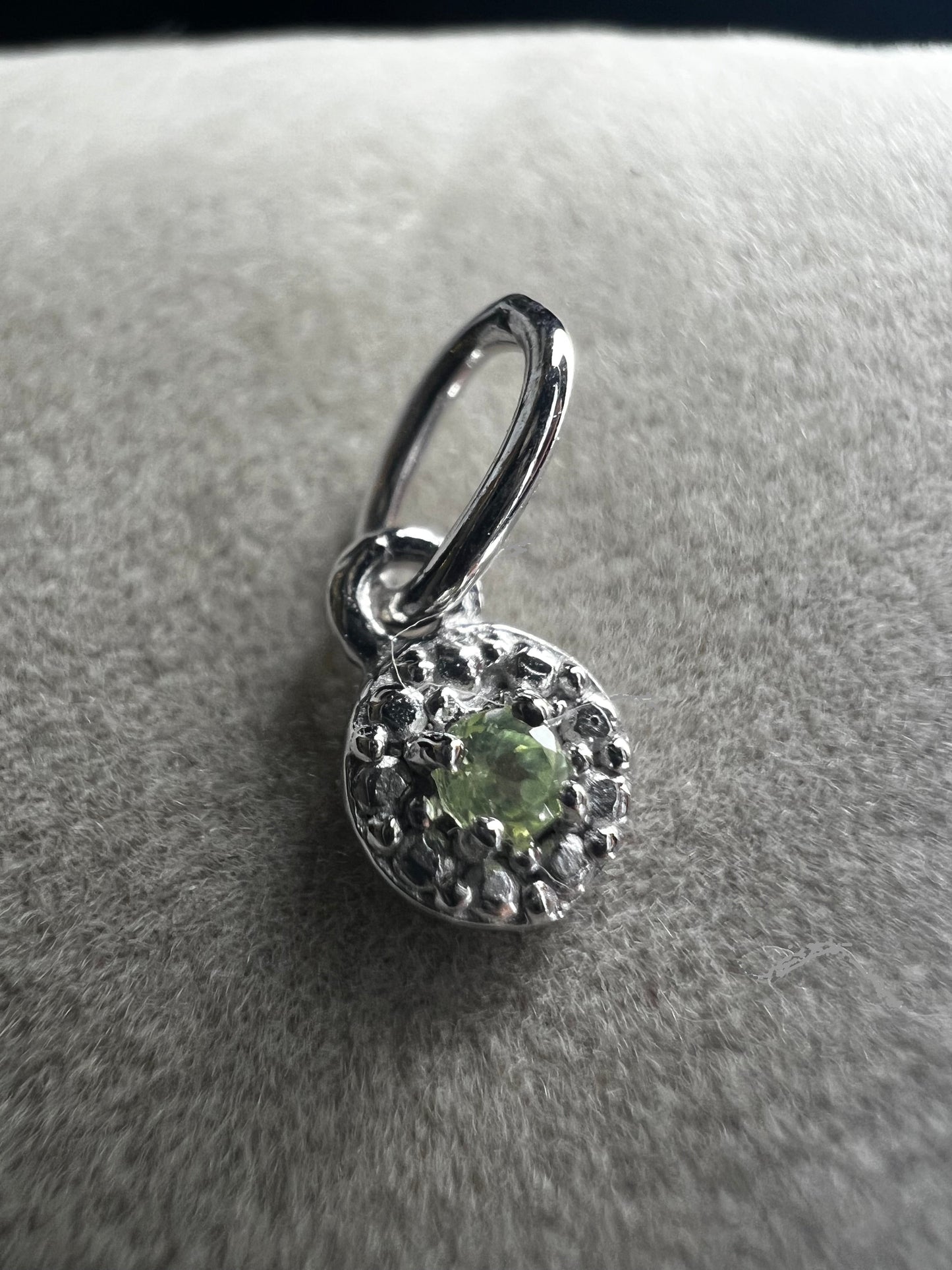 From Lenox, this little pendant is ready to be paired with a small chain or used as a charm.