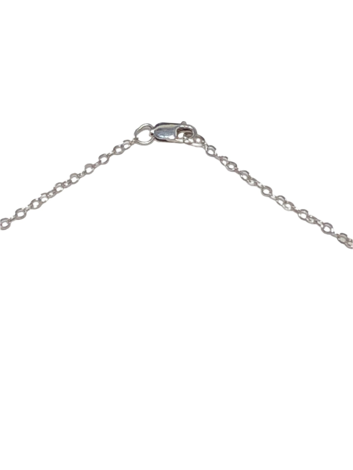 Indulge in timeless elegance with this necklace. Each pearl is flanked with decorative sterling silver accents and spaced on a cable-link sterling silver chain.