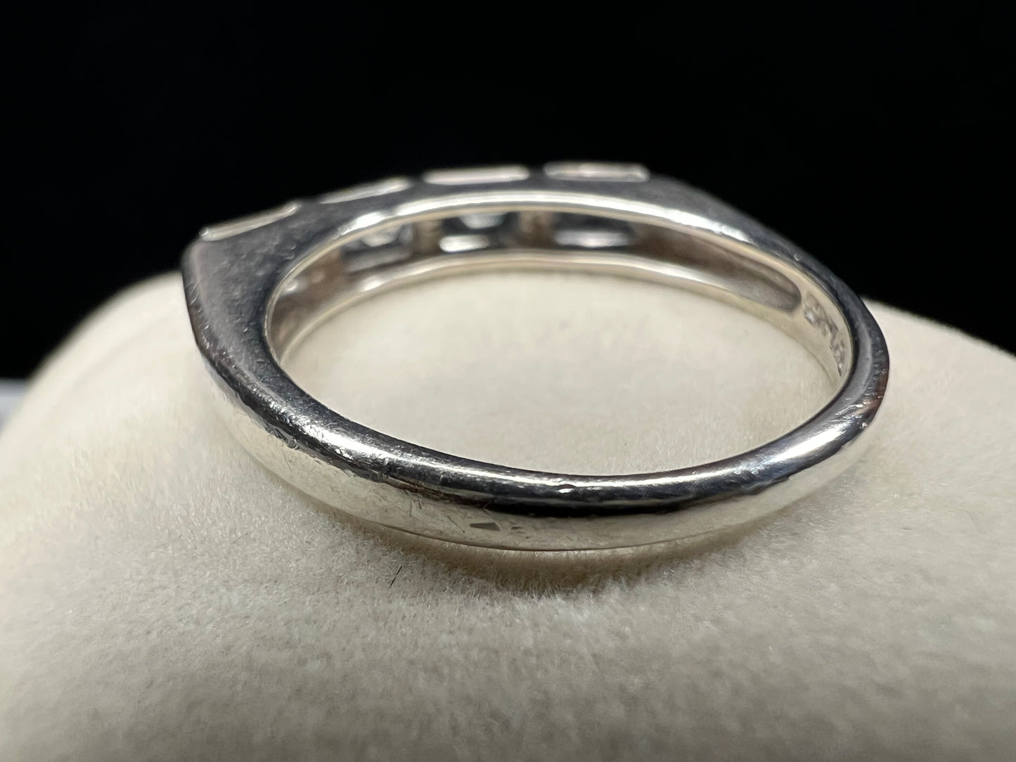 Sterling Silver & Spinel Ring size 5.75