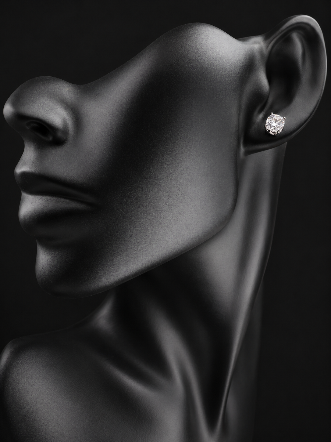 These sterling silver and CZ earrings combine timeless elegance with modern sparkle. Each piece features a generous 6 mm cubic zirconia stone set in premium sterling silver, delivering brilliant shine at a fraction of the cost of diamonds. Perfect for everyday wear or special occasions, these earrings offer versatile style that complements any wardrobe.