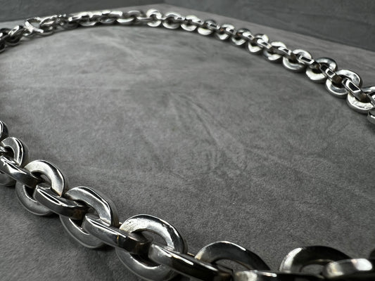 Made of sterling silver and built to last, this is a solid chain that will not disappoint.