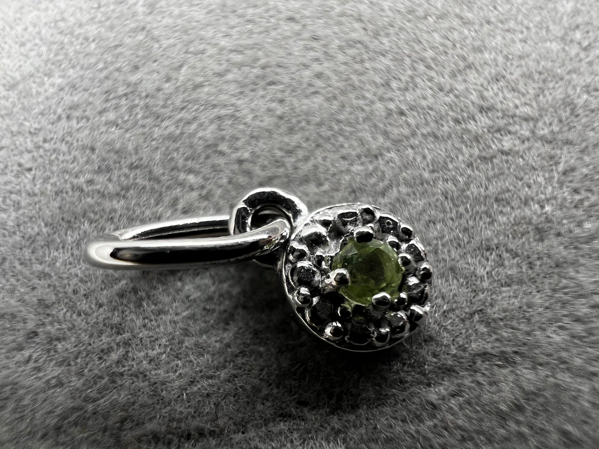 From Lenox, this little pendant is ready to be paired with a small chain or used as a charm.