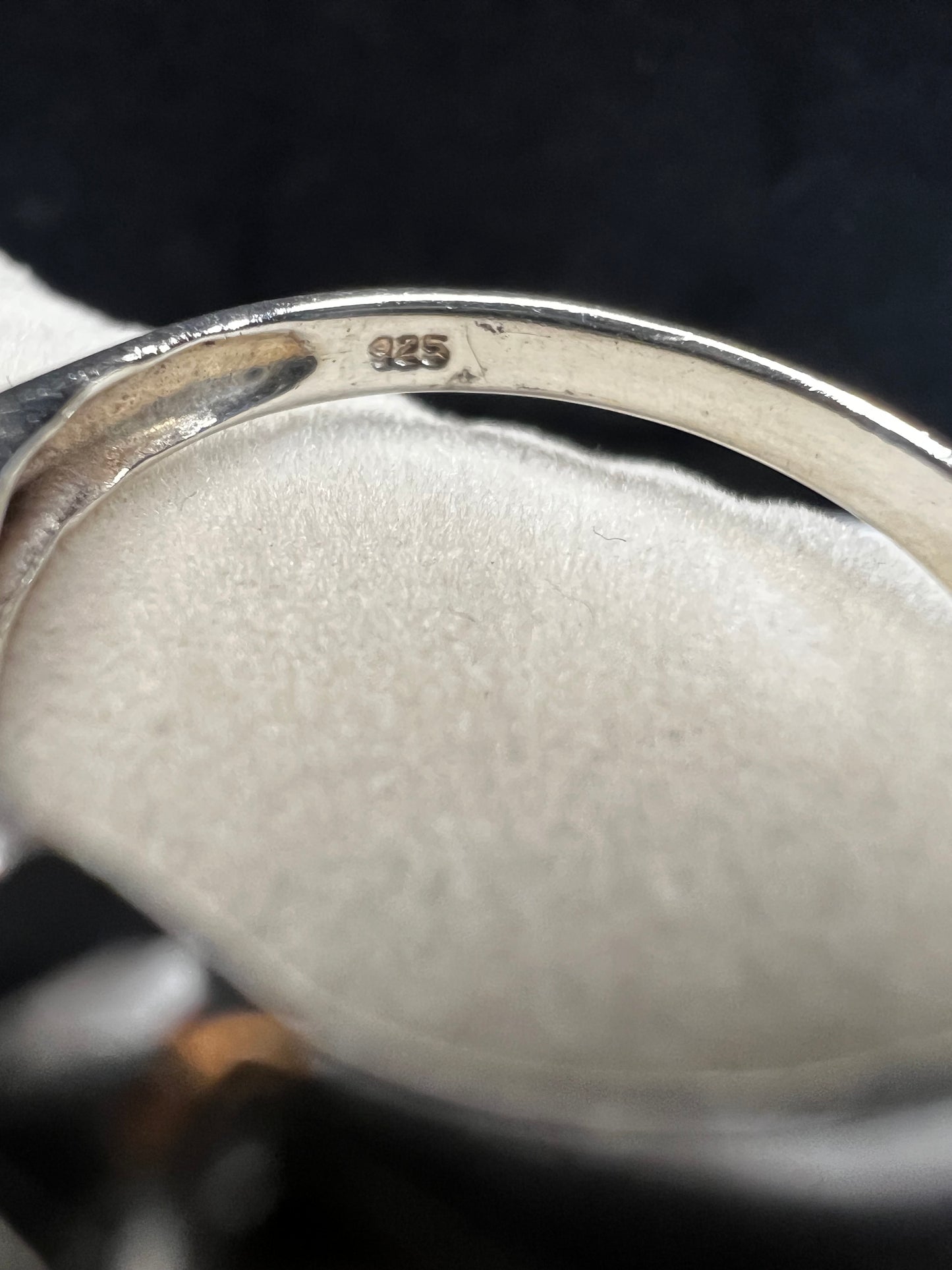 Sterling Silver & CZ Ring size 5.75
