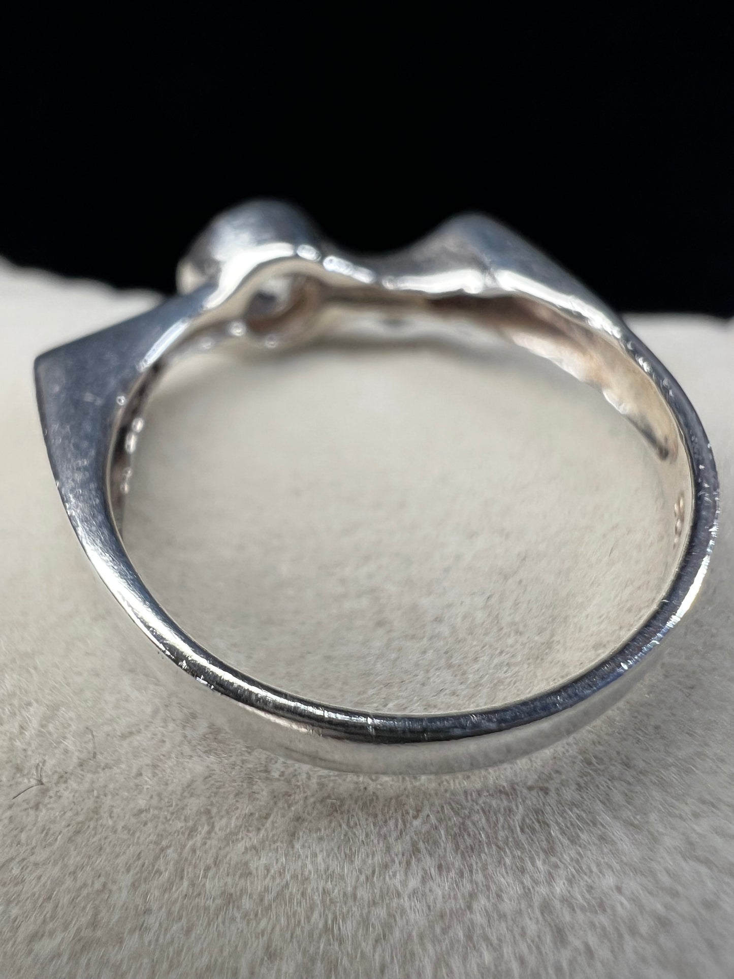 Sterling Silver & CZ Ring size 5.75