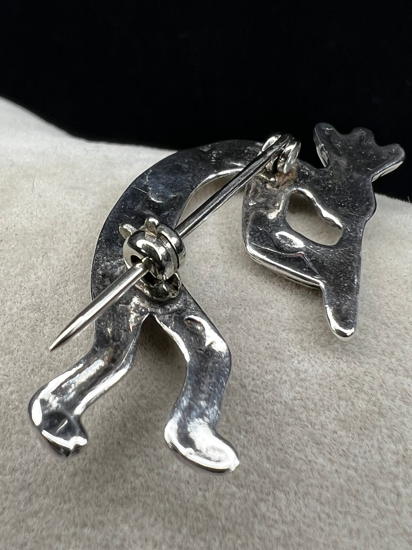 Sterling Silver "Spirit Of Music" 1.5 in. Pin / Brooch