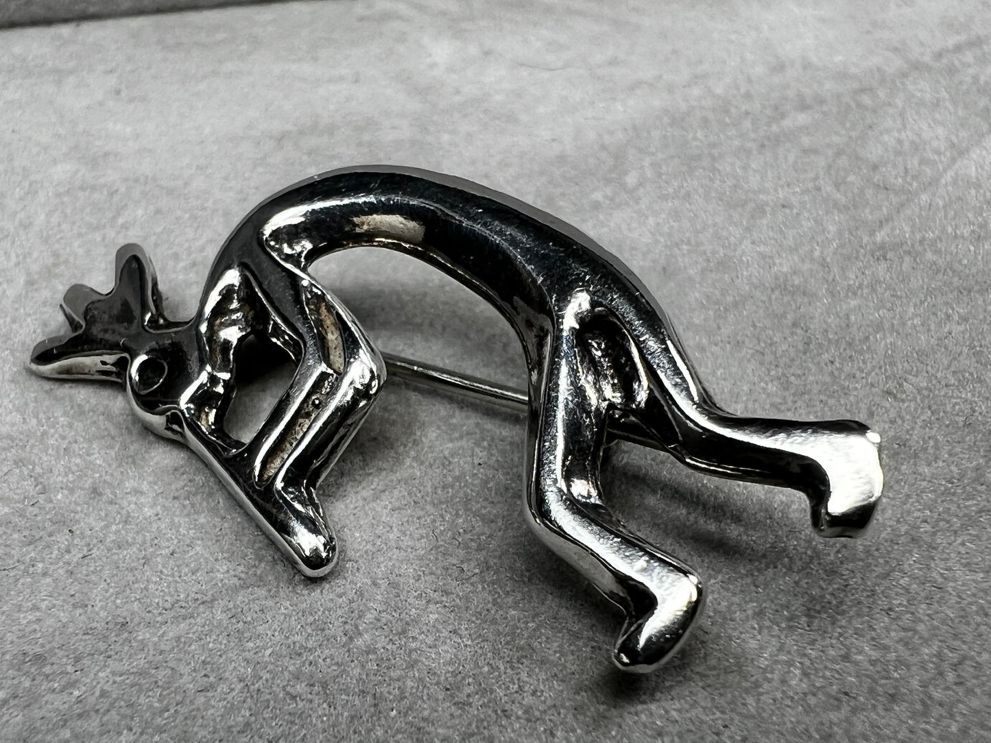 Sterling Silver "Spirit Of Music" 1.5 in. Pin / Brooch