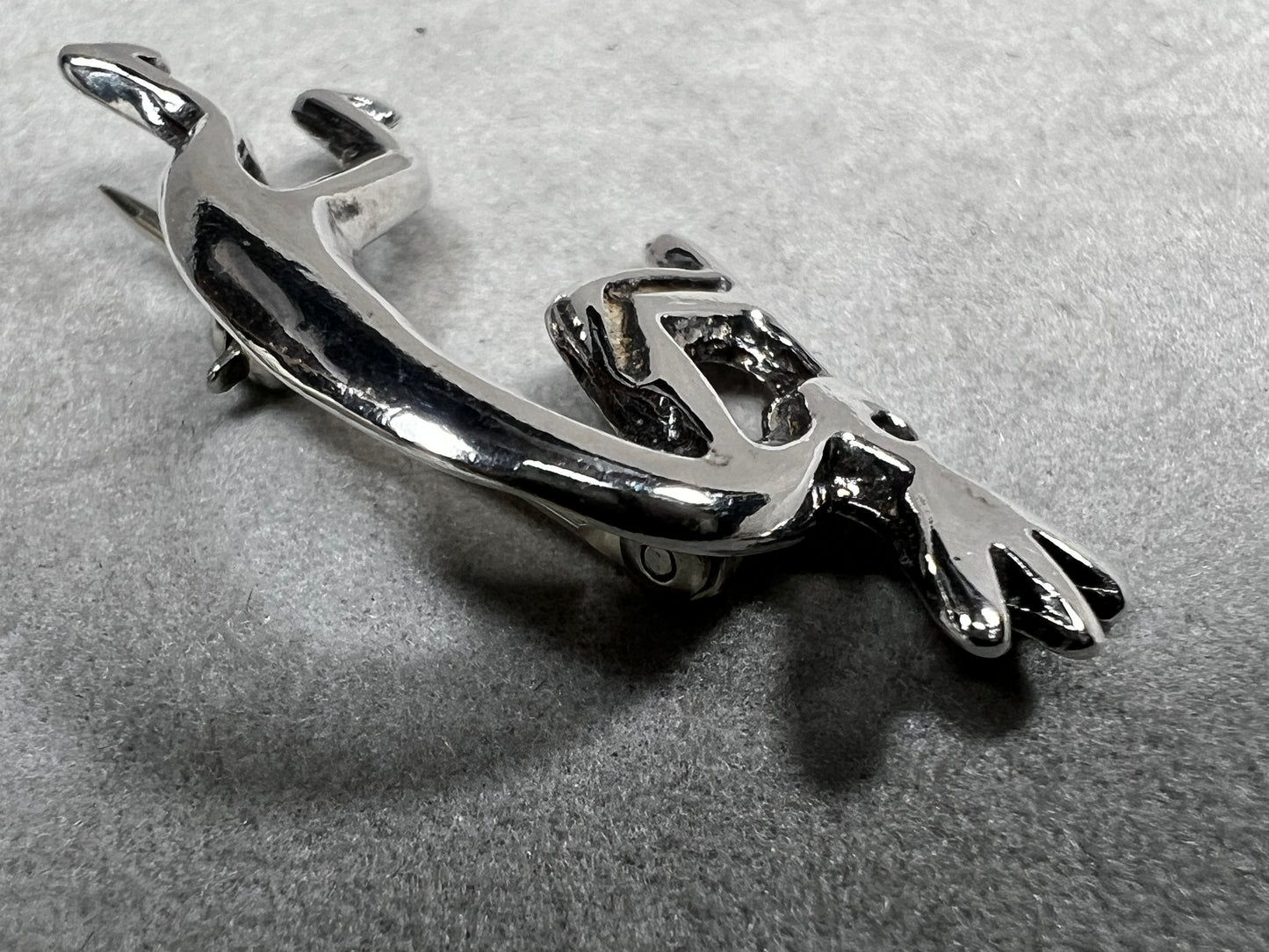 Sterling Silver "Spirit Of Music" 1.5 in. Pin / Brooch